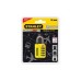 S742-059 Stanley 4 Şifreli Kombinasyon 30mm Sarı Asma Kilit
