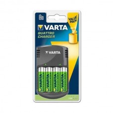 Varta 57617 Quatro Pil Şarj Cihazı + Varta 2100 mAh Pil 4'lü