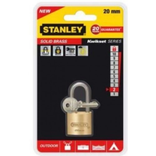 Stanley 20Mm Uzun Asma Kilit S742-040 Stanley 20Mm Uzun Asma Kilit S742-040