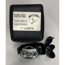 Varta 17631 Led X4 Kafa Feneri Saklama Kutusu Hediyeli