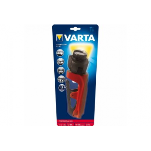 Varta 18645 El Feneri Industrıal Clamp 3W LED 3*[AA]146M