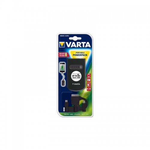 VARTA 57054 Power Bank USB şarj cihazı ve pil (1800 MAH dahil) + ADAPTÖR