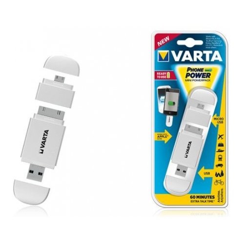 Varta 57916101401 Mini Taşınabilir Güç Paketi - Beyaz Varta 57916101401 Mini Taşınabilir Güç Paketi - Beyaz