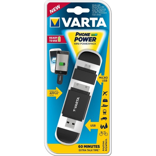 Varta 57916101401 Mini Taşınabilir Güç Paketi - Siyah Varta 57916101401 Mini Taşınabilir Güç Paketi - Siyah