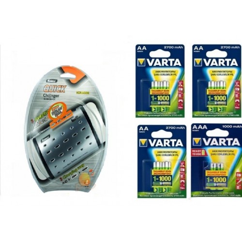 8 Li Pil Şarj Cihazı MULTİ AA/AAA 8 Li Pil Şarj Cihazı MULTİ AA/AAA