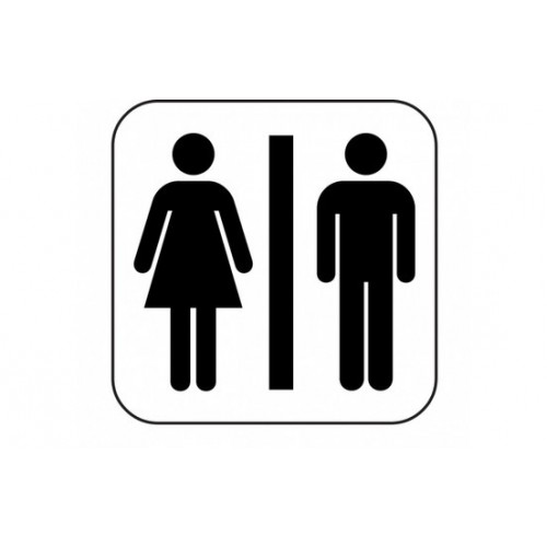 UYARI İKAZ LEVHASI 12*12 BAY BAYAN WC TABELASI