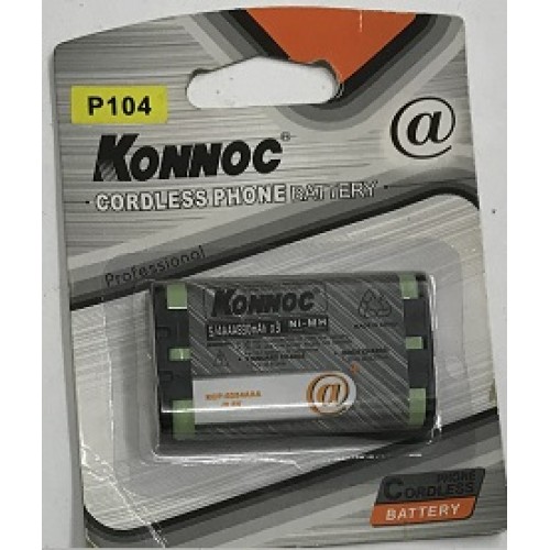 KONNOC P104 3.6V 830 MAH TELSİZ TELEFON PİLİ KONNOC P104 3.6V 830 MAH TELSİZ TELEFON PİLİ