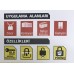 S742-048 Stanley Katı Prinç 70mm Varil Tipi  Asma Kilit,Kilit, Kelepçe Kilidi