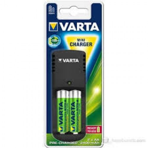 Varta 57666 Mini Pil Şarj Cihazı 2*AA2400 Mah Oem 