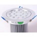 18W  LED gömme tavan ışığı beyaz lamba AC 220V 110V Downlight spot ev oturma odası için otel