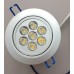 7W  LED gömme tavan ışığı günışığı lamba AC 220V 110V Downlight spot ev oturma odası için otel