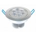7W  LED gömme tavan ışığı günışığı lamba AC 220V 110V Downlight spot ev oturma odası için otel