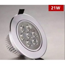 7W  LED gömme tavan ışığı beyaz lamba AC 220V 110V Downlight spot ev oturma odası için otel