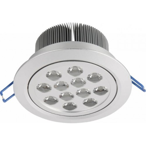 12W  LED gömme tavan ışığı günışığı lamba AC 220V 110V Downlight spot ev oturma odası için otel