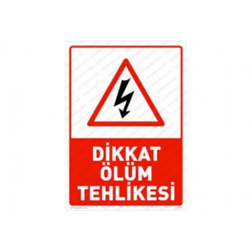 INT 205-1 25×35 Uyarı İkaz Levhaları INT 205-1 25×35 Uyarı İkaz Levhaları