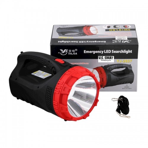 U.S. SWAT SW-2827 3W+9 Led Şarjlı Spot El Feneri