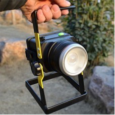 SWAT US- 30W Su Geçirmez Kamp Lambası Şarjlı Outdoor Led Projektör Ayaklı Fener Foto Model